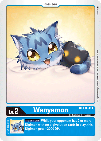 Wanyamon [BT1-004] [Release Special Booster Ver.1.0] | Card Merchant Takapuna