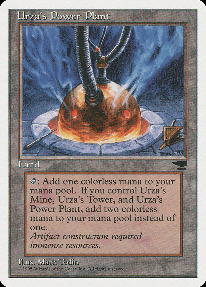 Urza's Power Plant (Heated Sphere) [Chronicles] | Card Merchant Takapuna