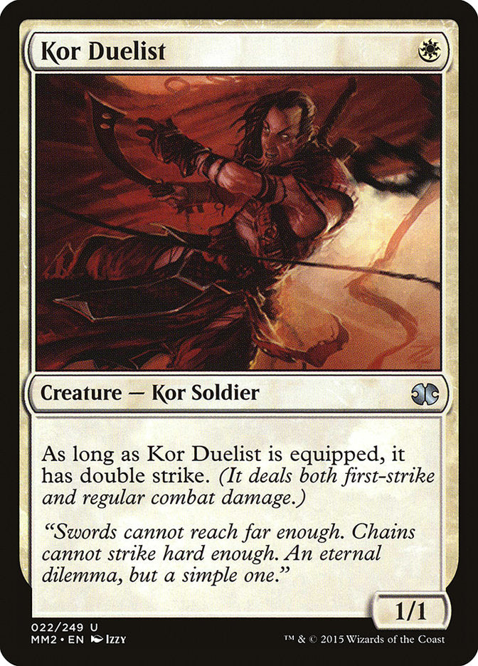 Kor Duelist [Modern Masters 2015] | Card Merchant Takapuna