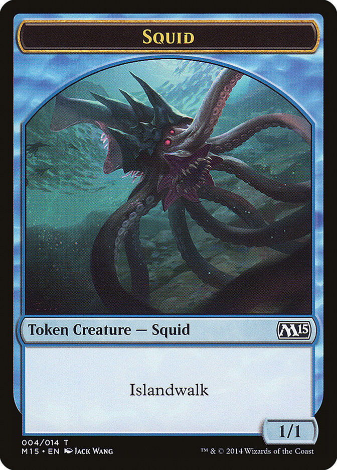 Squid Token [Magic 2015 Tokens] | Card Merchant Takapuna