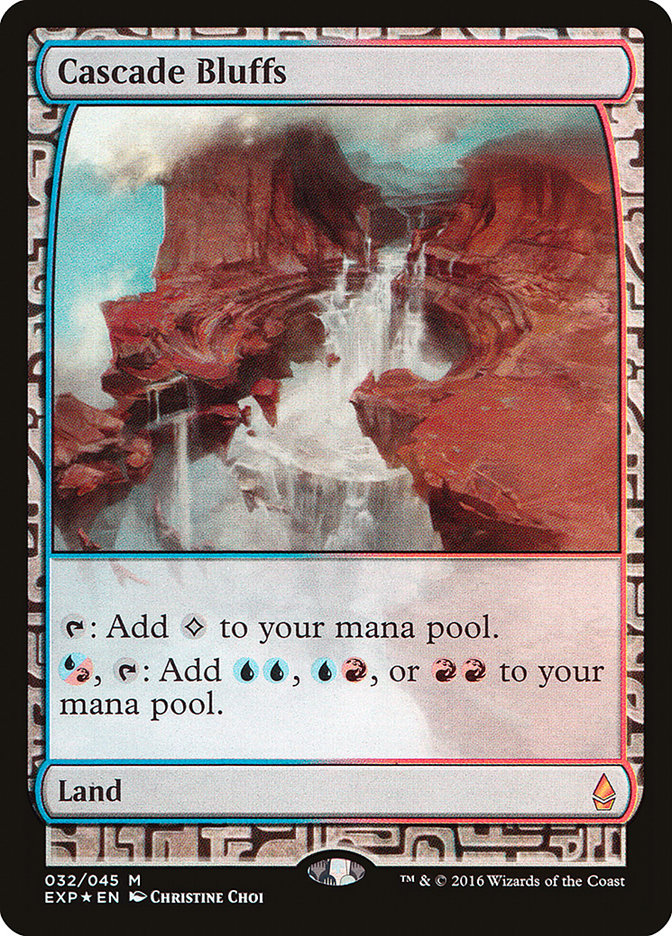 Cascade Bluffs [Zendikar Expeditions] | Card Merchant Takapuna