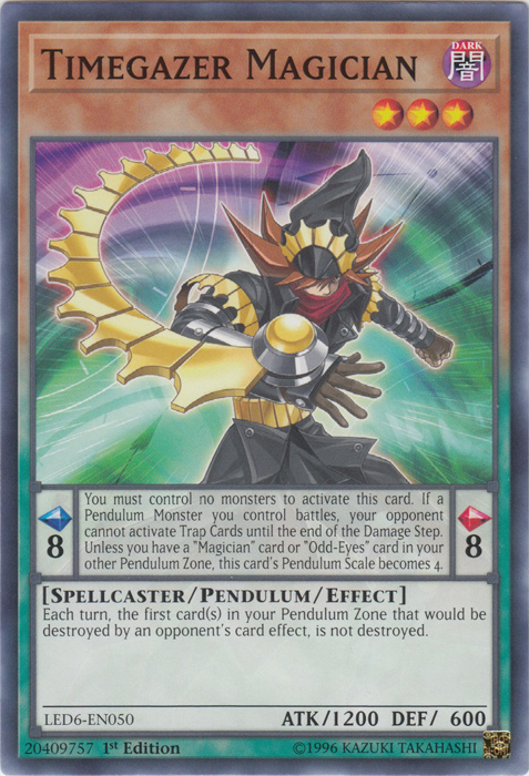 Timegazer Magician [LED6-EN050] Common | Card Merchant Takapuna