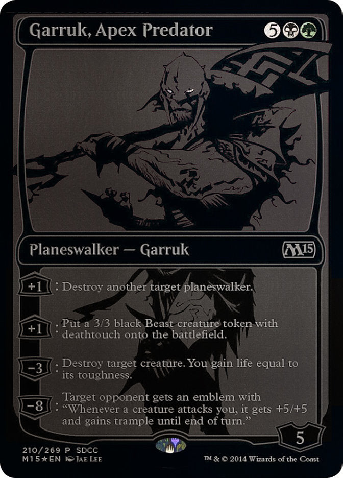 Garruk, Apex Predator [San Diego Comic-Con 2014] | Card Merchant Takapuna