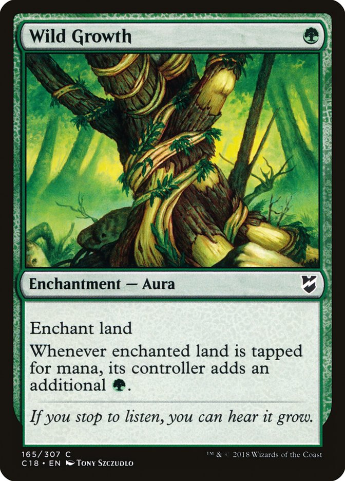 Wild Growth [Commander 2018] | Card Merchant Takapuna