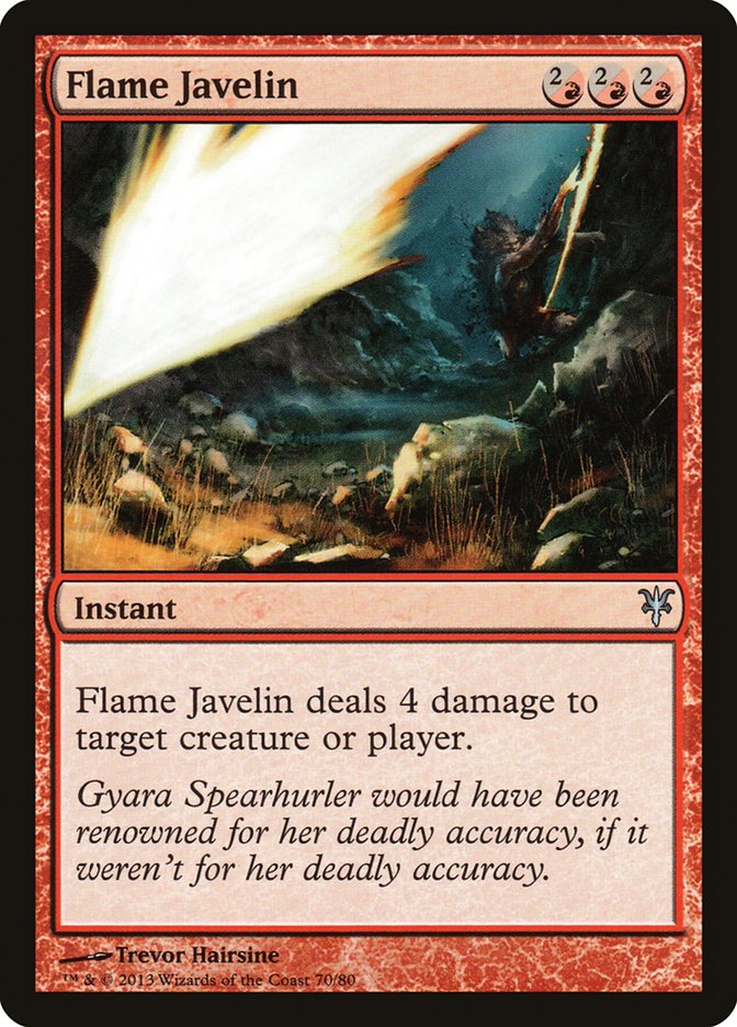 Flame Javelin [Duel Decks: Sorin vs. Tibalt] | Card Merchant Takapuna