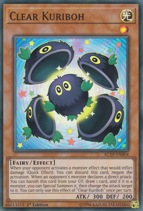 Clear Kuriboh [AC19-EN004] Super Rare | Card Merchant Takapuna