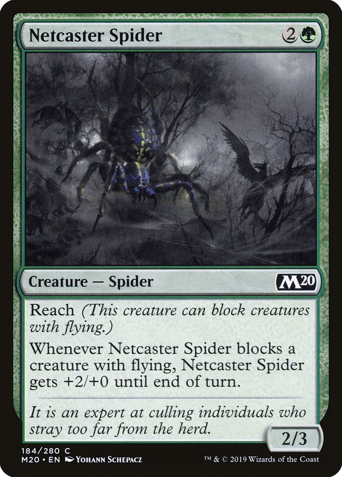 Netcaster Spider [Core Set 2020] | Card Merchant Takapuna