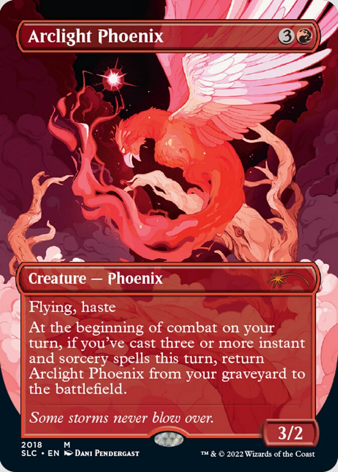 Arclight Phoenix (Borderless) [Secret Lair 30th Anniversary Countdown Kit] | Card Merchant Takapuna