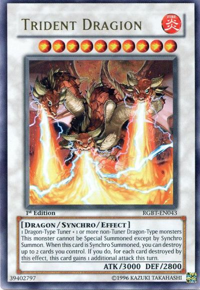 Trident Dragion [RGBT-EN043] Ultra Rare | Card Merchant Takapuna