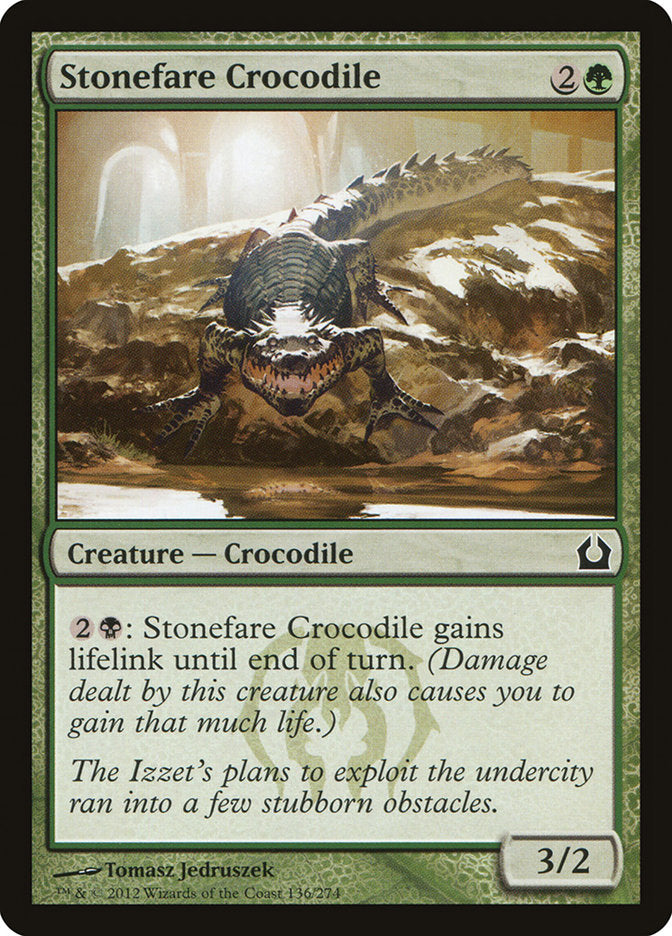 Stonefare Crocodile [Return to Ravnica] | Card Merchant Takapuna