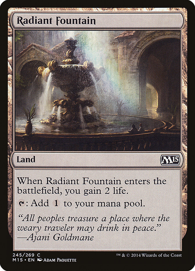 Radiant Fountain [Magic 2015] | Card Merchant Takapuna