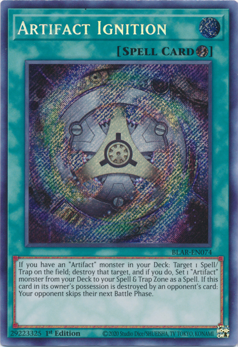 Artifact Ignition [BLAR-EN074] Secret Rare | Card Merchant Takapuna