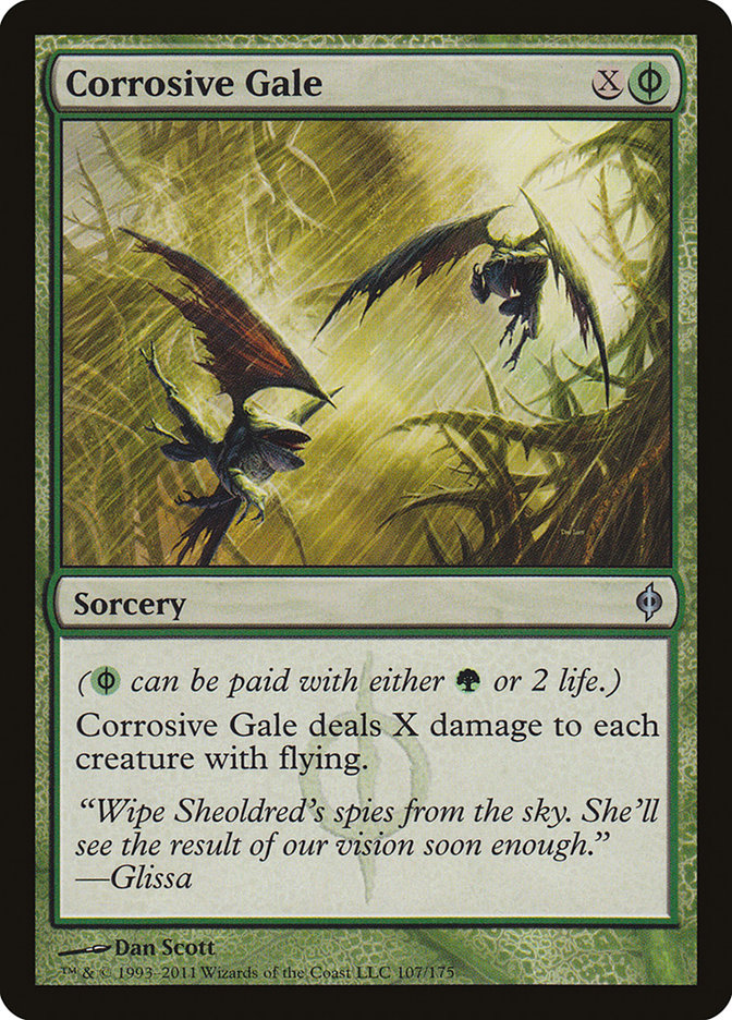 Corrosive Gale [New Phyrexia] | Card Merchant Takapuna