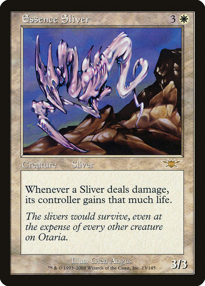 Essence Sliver [Legions] | Card Merchant Takapuna