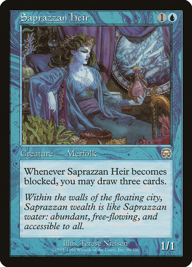 Saprazzan Heir [Mercadian Masques] | Card Merchant Takapuna