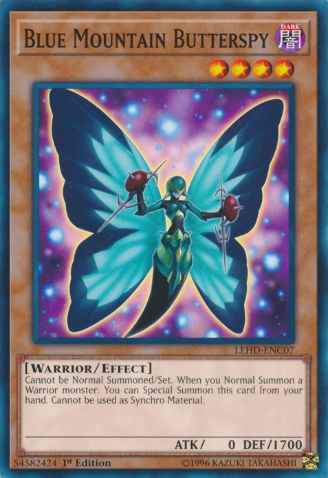 Blue Mountain Butterspy [LEHD-ENC07] Common | Card Merchant Takapuna