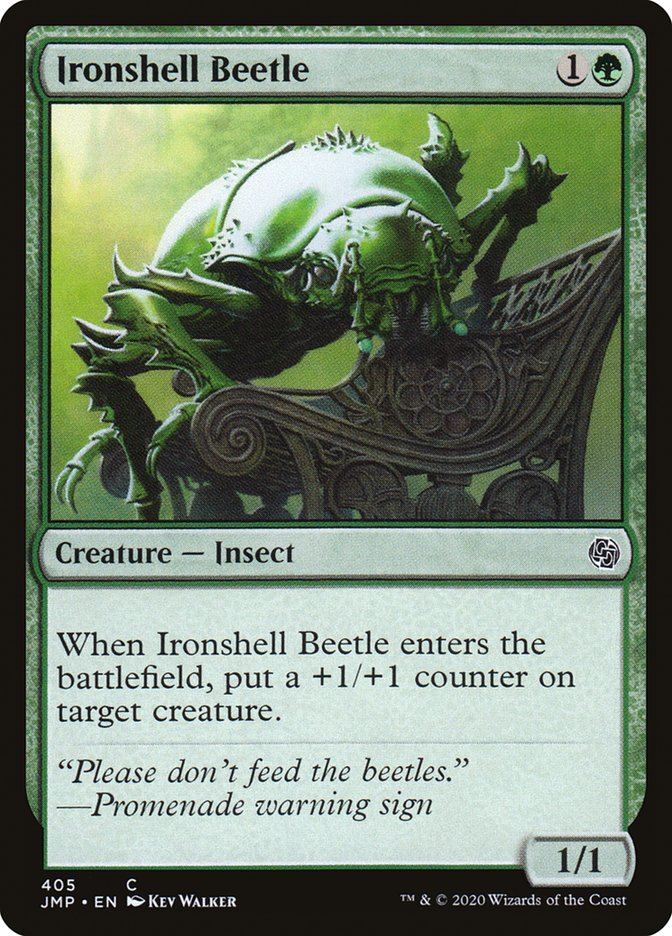 Ironshell Beetle [Jumpstart] | Card Merchant Takapuna