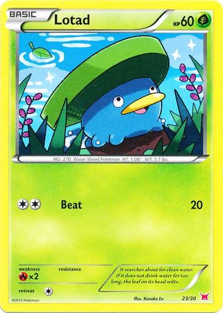 Lotad (23/30) [XY: Trainer Kit 2 - Latias] | Card Merchant Takapuna