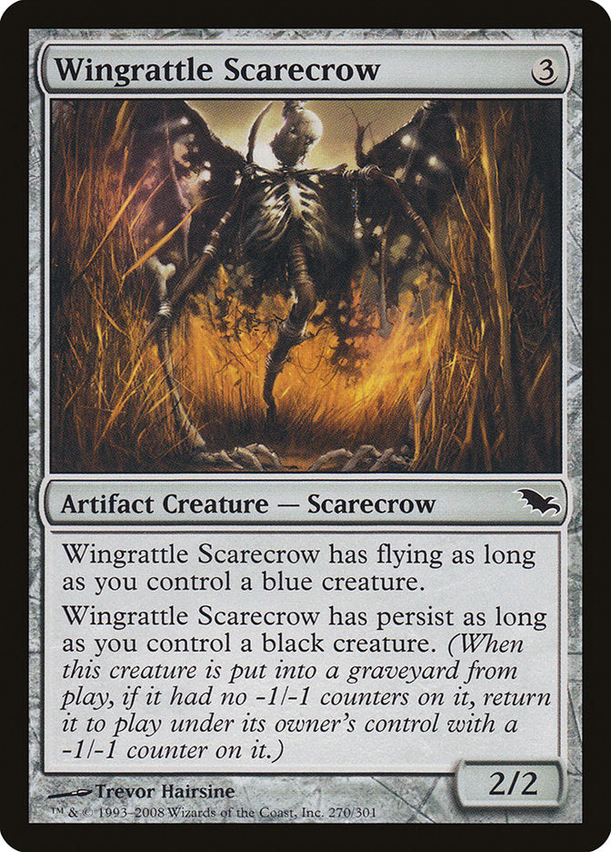 Wingrattle Scarecrow [Shadowmoor] | Card Merchant Takapuna