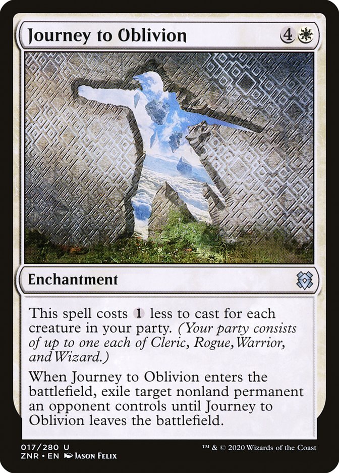 Journey to Oblivion [Zendikar Rising] | Card Merchant Takapuna