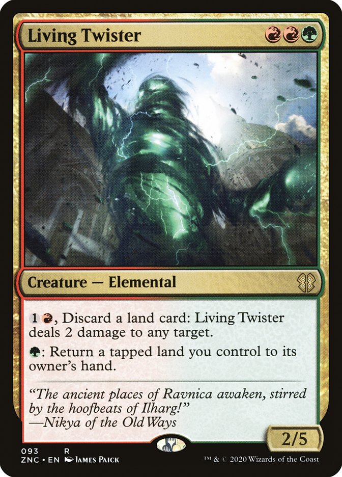 Living Twister [Zendikar Rising Commander] | Card Merchant Takapuna