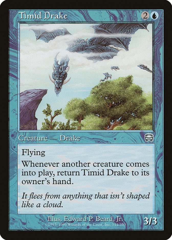 Timid Drake [Mercadian Masques] | Card Merchant Takapuna