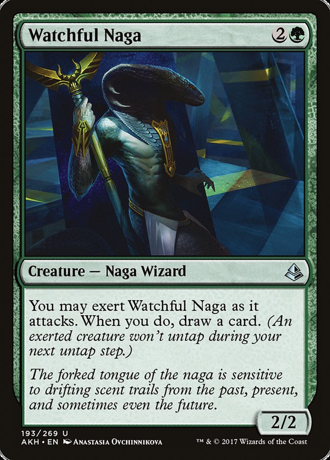 Watchful Naga [Amonkhet] | Card Merchant Takapuna