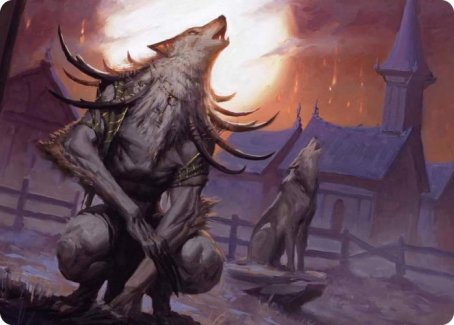 Lord of the Ulvenwald Art Card [Innistrad: Midnight Hunt Art Series] | Card Merchant Takapuna