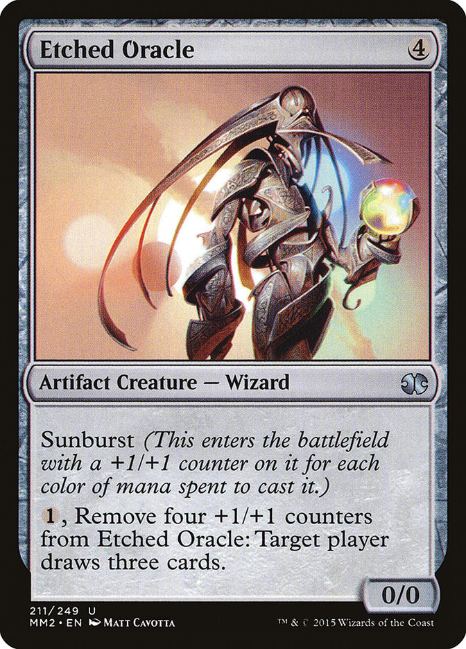 Etched Oracle [Modern Masters 2015] | Card Merchant Takapuna