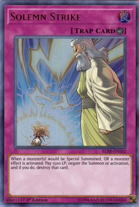 Solemn Strike [BLRR-EN102] Ultra Rare | Card Merchant Takapuna