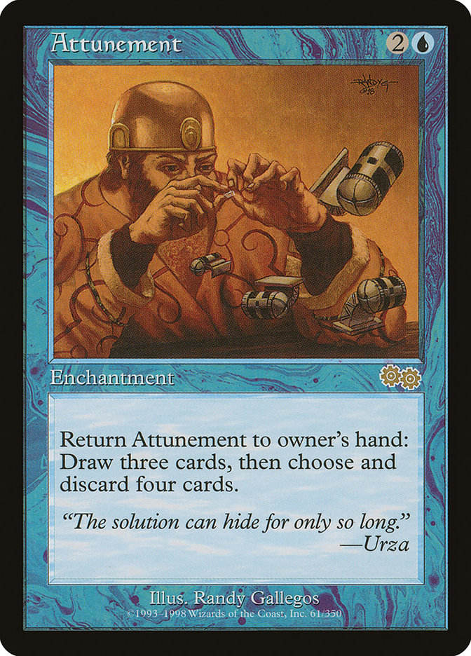 Attunement [Urza's Saga] | Card Merchant Takapuna