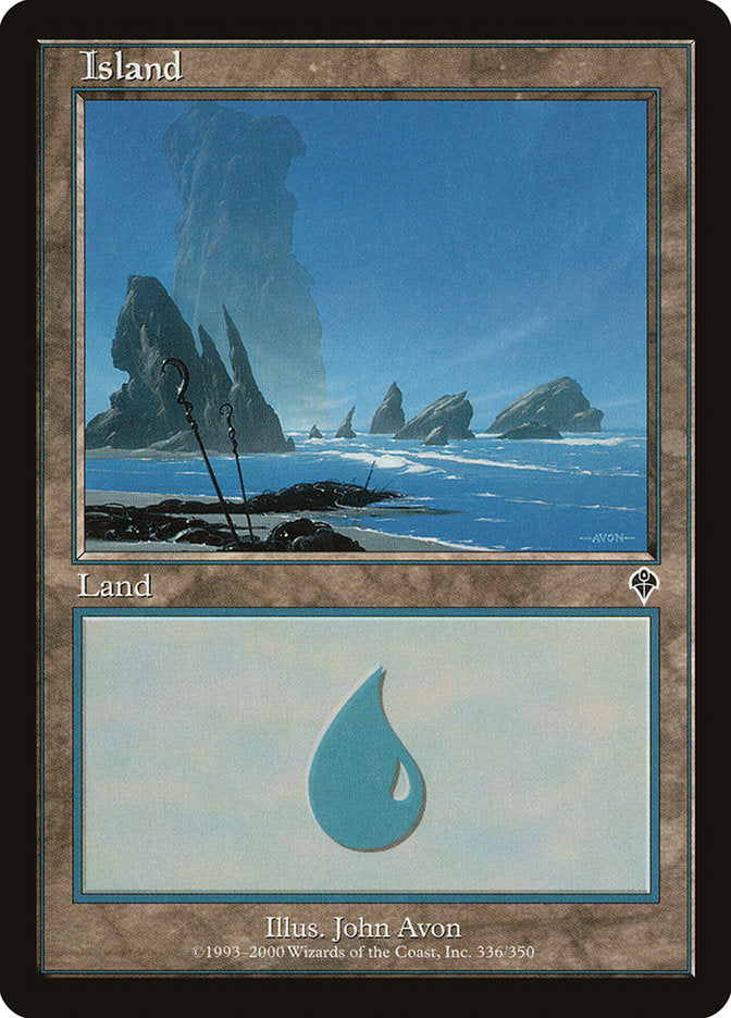 Island (336) [Invasion] | Card Merchant Takapuna