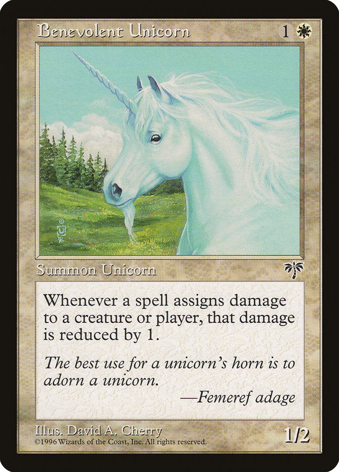 Benevolent Unicorn [Mirage] | Card Merchant Takapuna