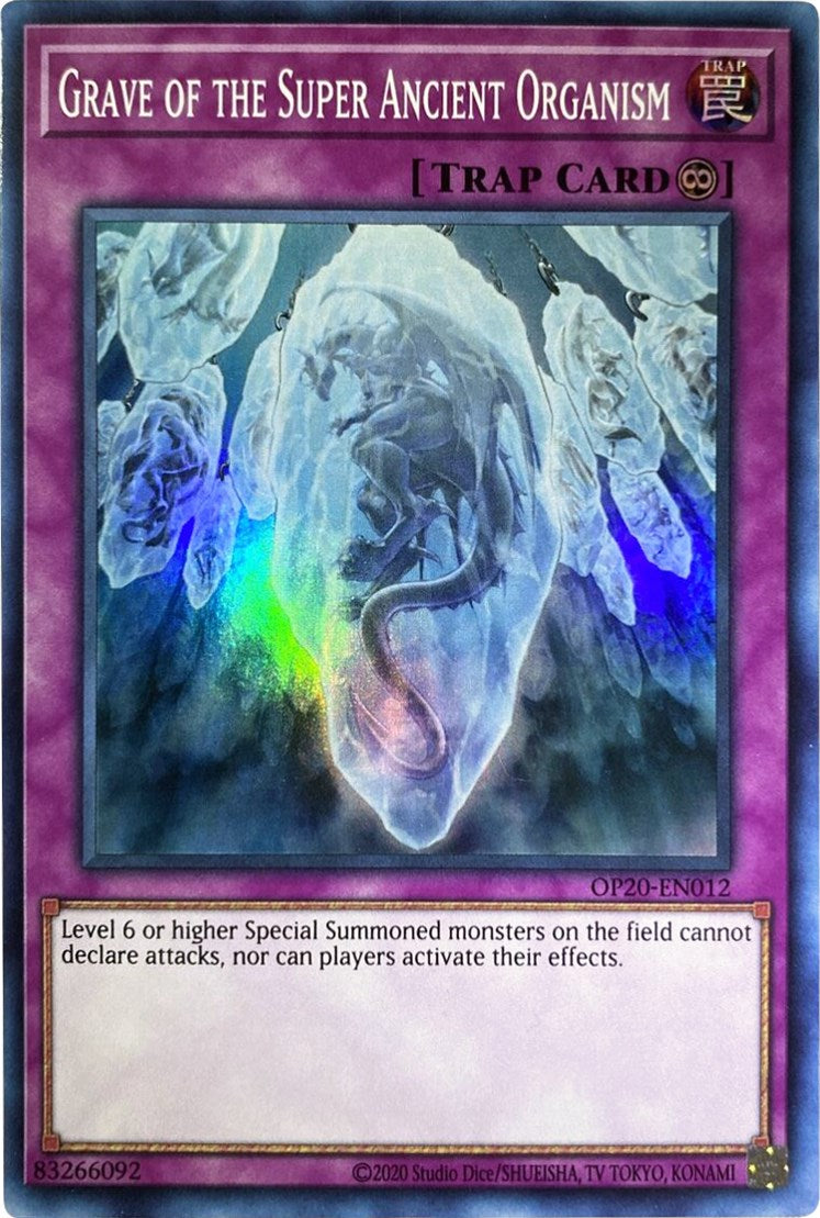 Grave of the Super Ancient Organism [OP20-EN012] Super Rare | Card Merchant Takapuna