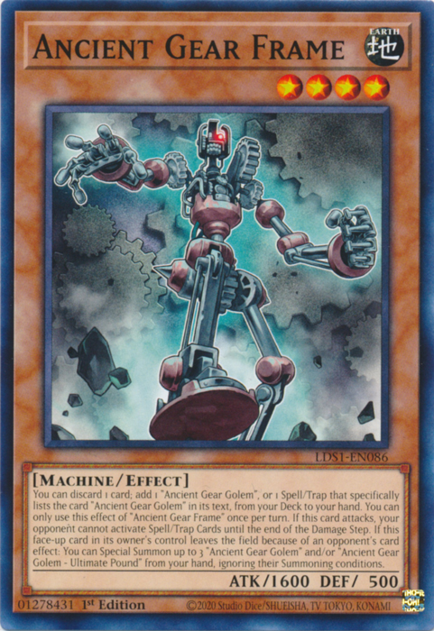 Ancient Gear Frame [LDS1-EN086] Common | Card Merchant Takapuna