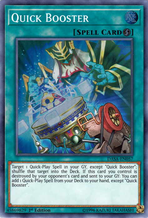 Quick Booster [DASA-EN057] Super Rare | Card Merchant Takapuna