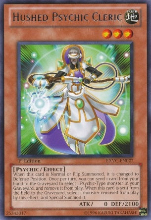 Hushed Psychic Cleric [EXVC-EN027] Rare | Card Merchant Takapuna