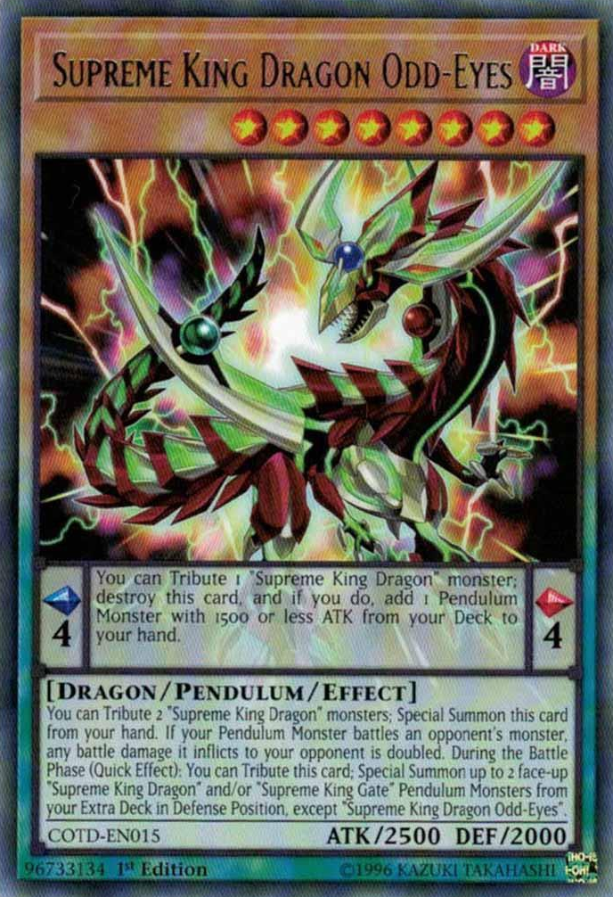 Supreme King Dragon Odd-Eyes [COTD-EN015] Rare | Card Merchant Takapuna