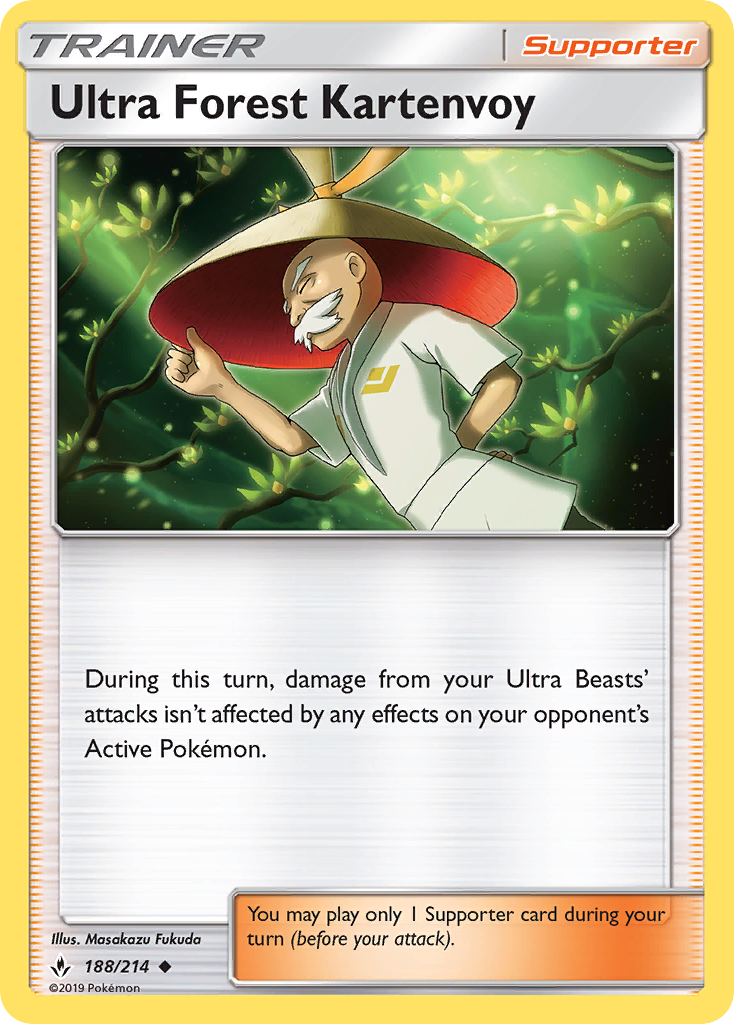 Ultra Forest Kartenvoy (188/214) [Sun & Moon: Unbroken Bonds] | Card Merchant Takapuna