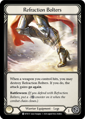 Refraction Bolters [U-WTR117] (Welcome to Rathe Unlimited)  Unlimited Rainbow Foil | Card Merchant Takapuna