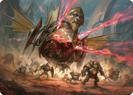 Liberator, Urza's Battlethopter Art Card [The Brothers' War Art Series] | Card Merchant Takapuna