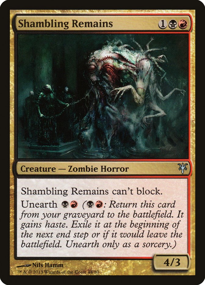 Shambling Remains [Duel Decks: Sorin vs. Tibalt] | Card Merchant Takapuna