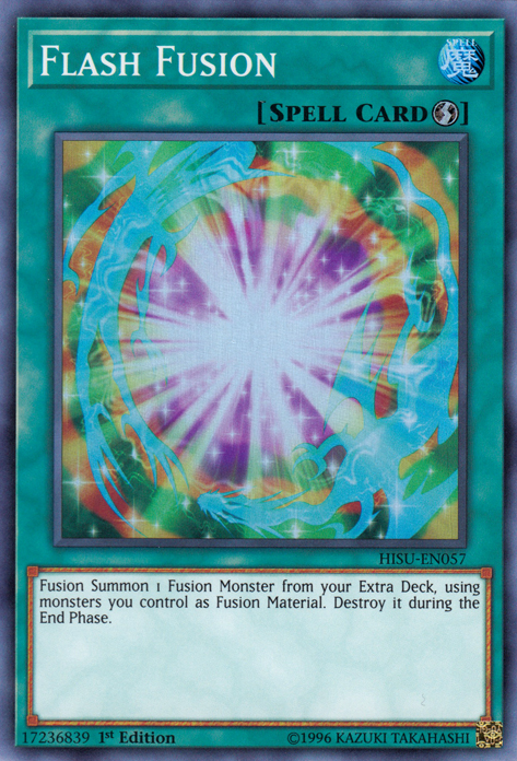 Flash Fusion [HISU-EN057] Super Rare | Card Merchant Takapuna