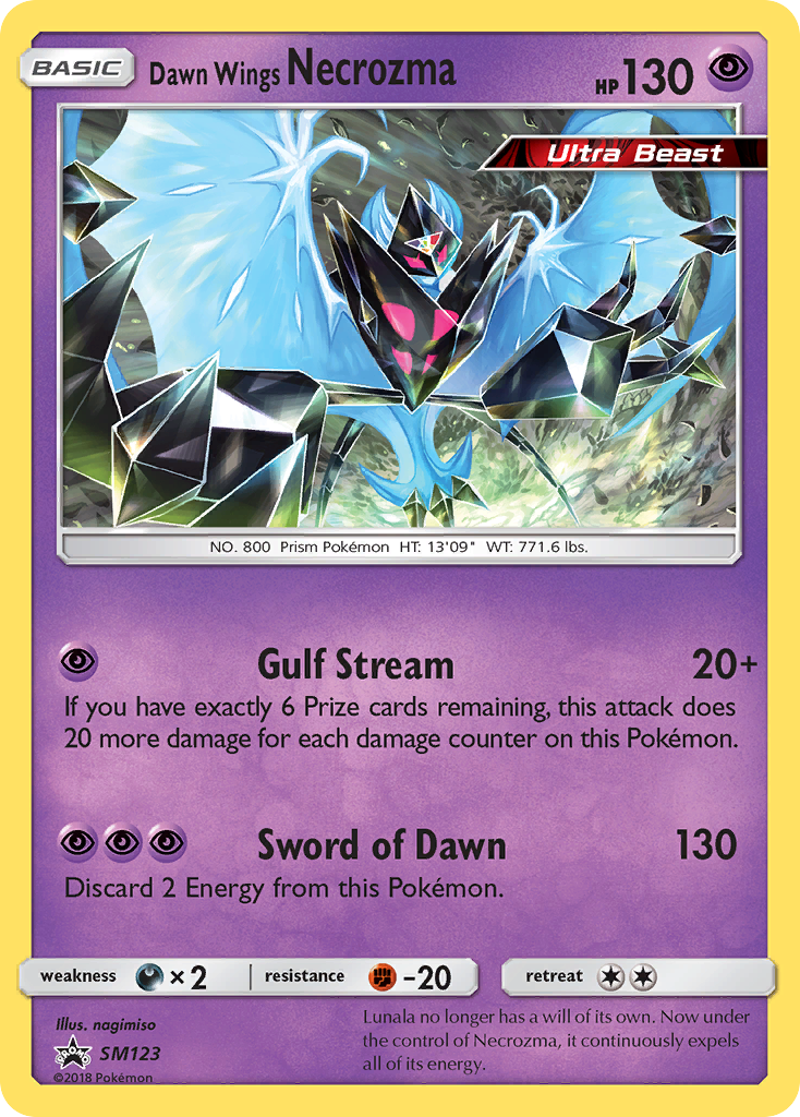 Dawn Wings Necrozma (SM123) [Sun & Moon: Black Star Promos] | Card Merchant Takapuna