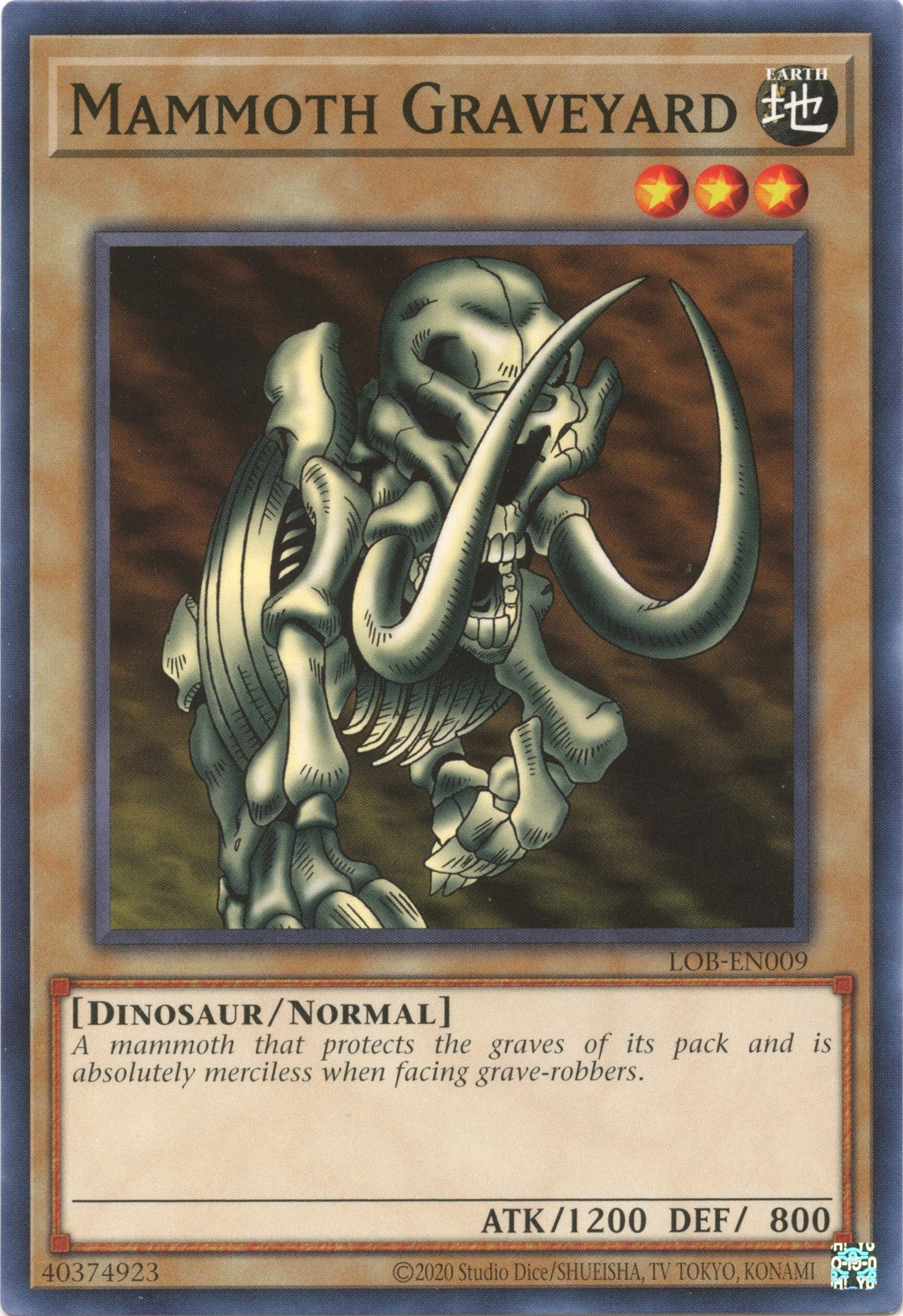 Mammoth Graveyard (25th Anniversary) [LOB-EN009] Common | Card Merchant Takapuna