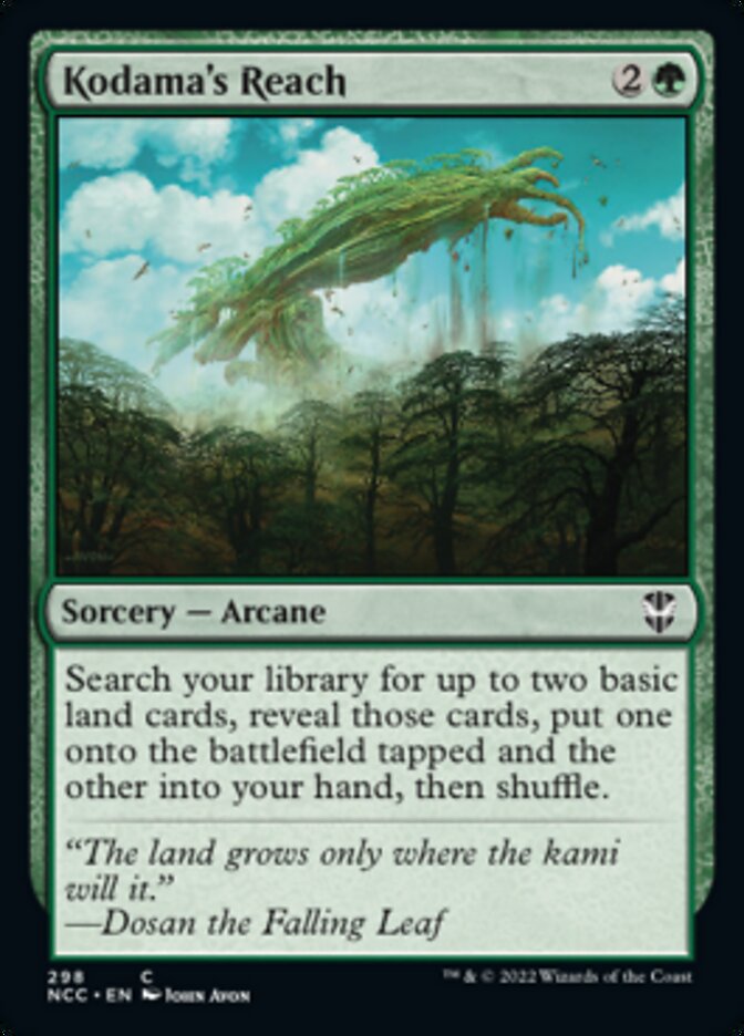 Kodama's Reach [Streets of New Capenna Commander] | Card Merchant Takapuna