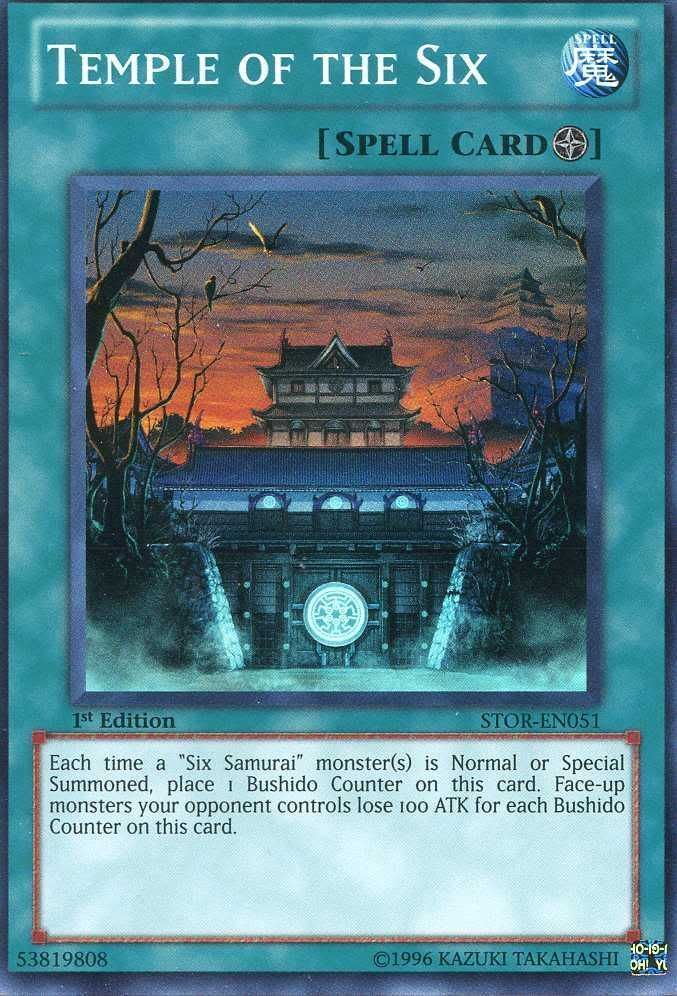 Temple of the Six [STOR-EN051] Super Rare | Card Merchant Takapuna