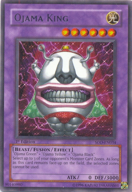 Ojama King [SOD-EN034] Rare | Card Merchant Takapuna