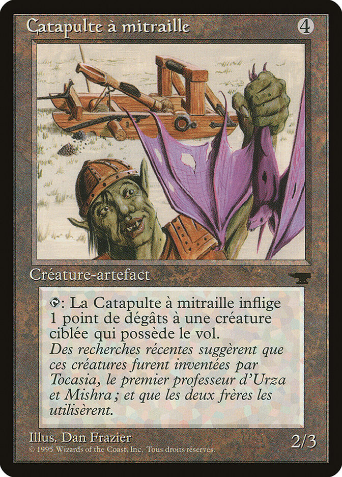 Grapeshot Catapult (French) - "Catapulte a mitraille" [Renaissance] | Card Merchant Takapuna