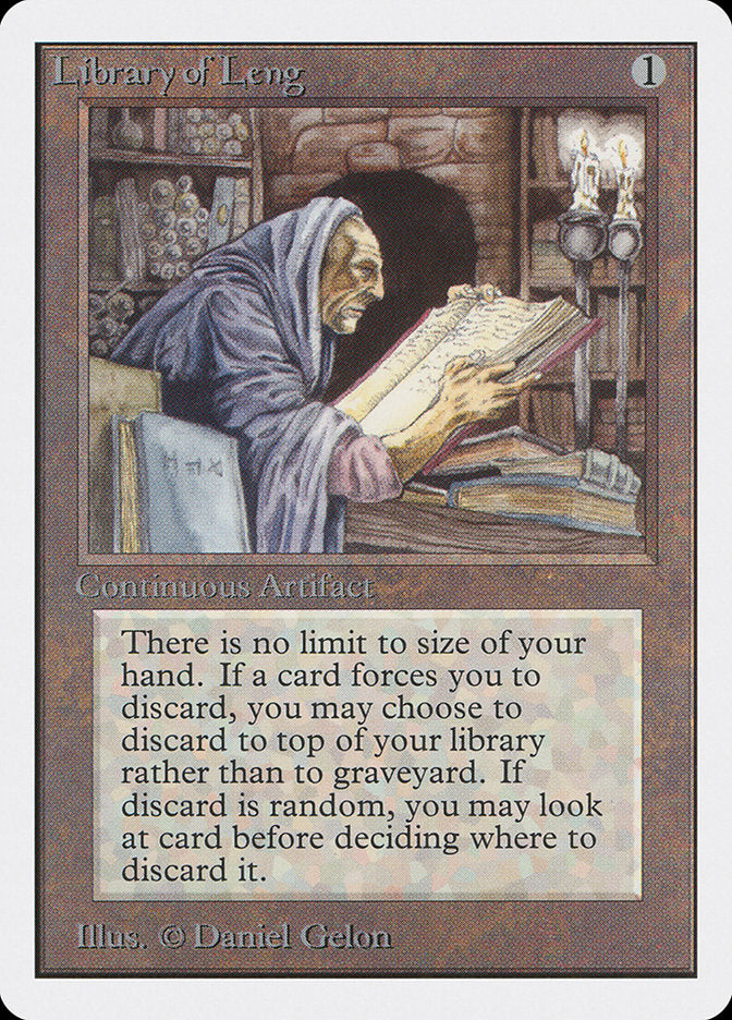 Library of Leng [Unlimited Edition] | Card Merchant Takapuna